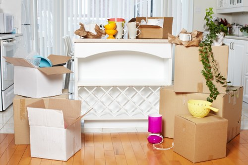 Safe unloading and placement during a move image