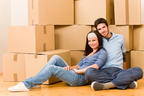 Commercial relocation support for a Canary Wharf office move